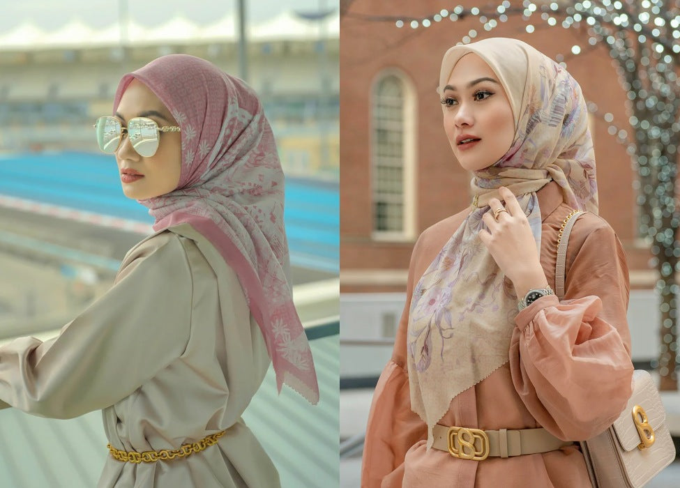  Style Hijab Menggunakan Ikat Pinggang Agar Terlihat Stylish