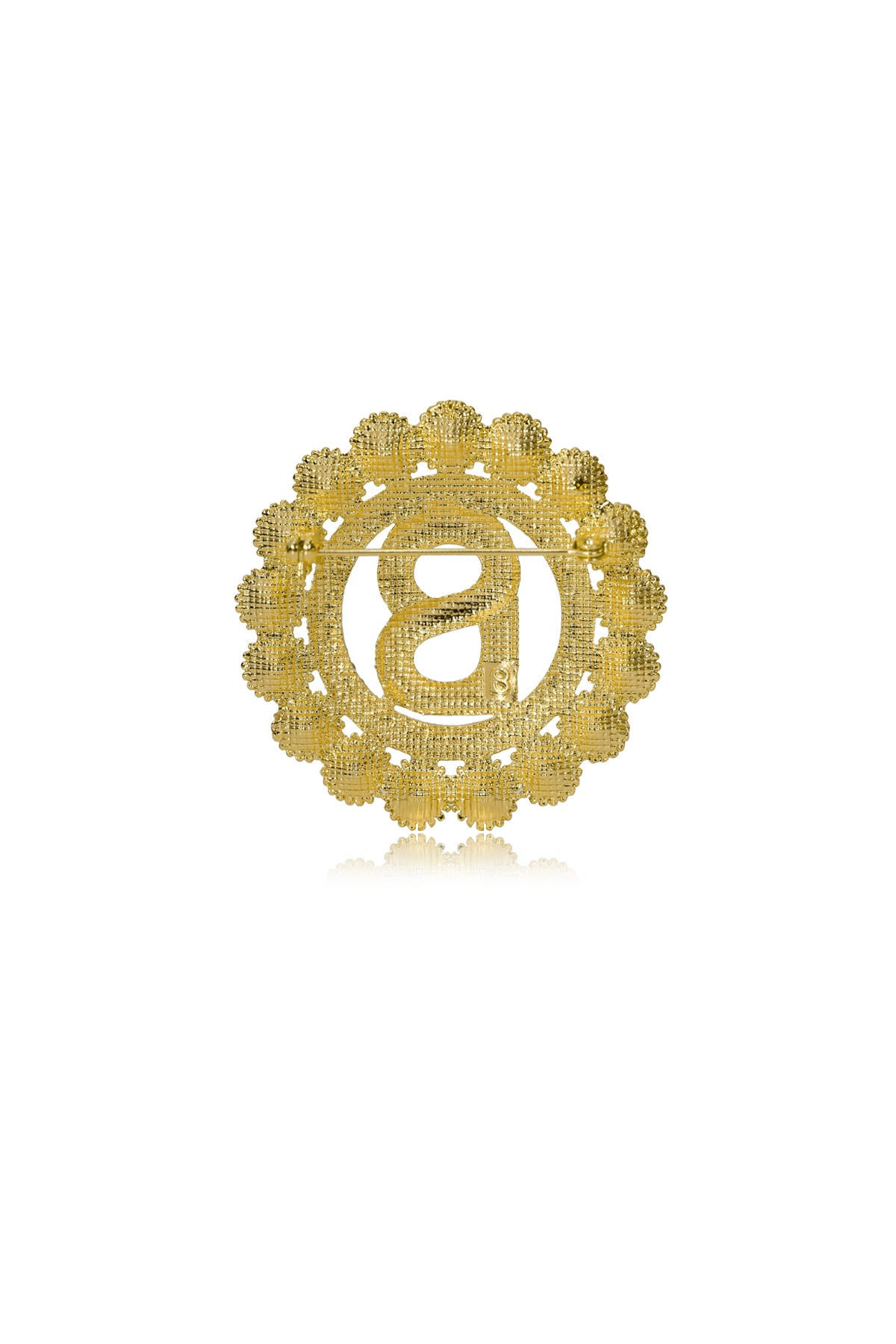 Lyra Brooch - Gold