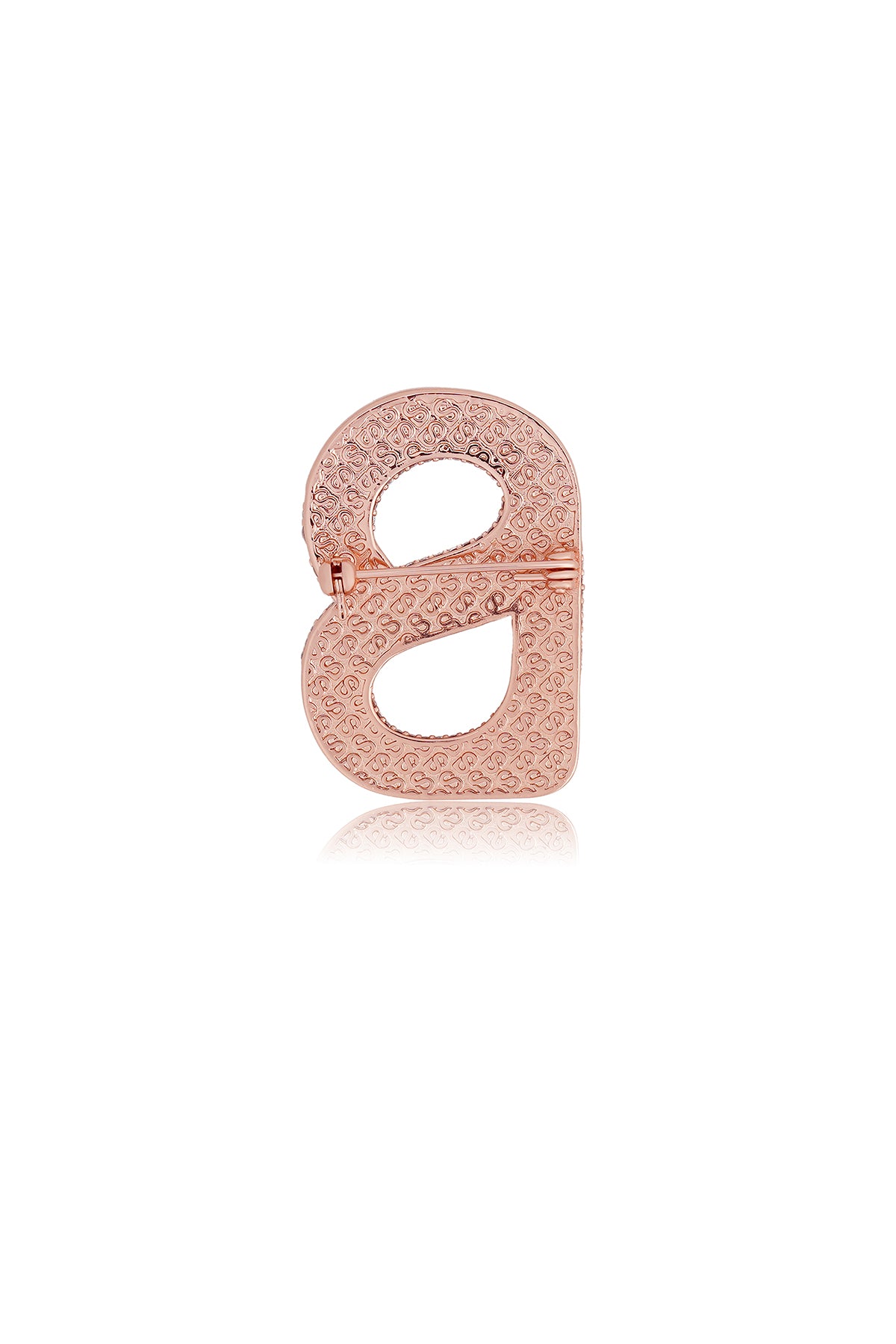 Amora Brooch - Rose Gold