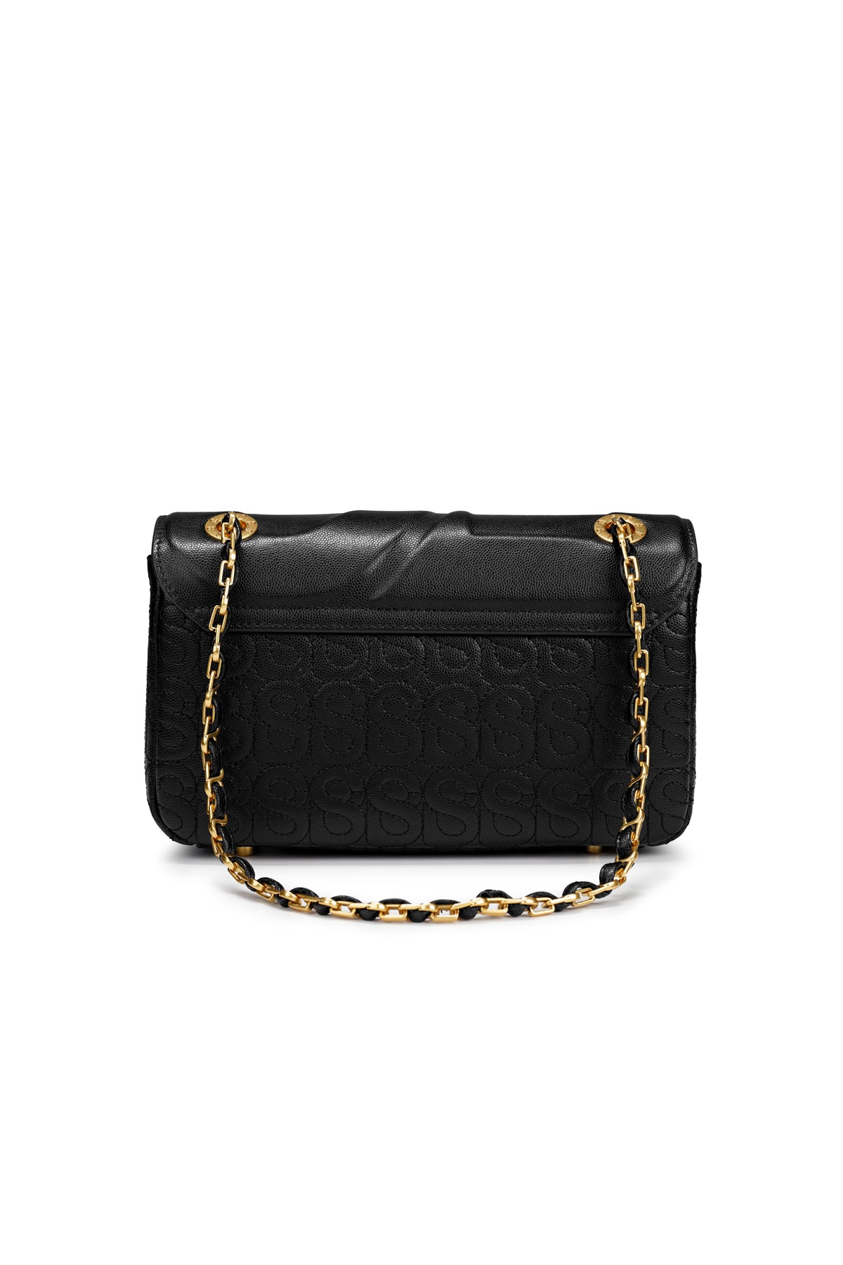 Leather flap bag store