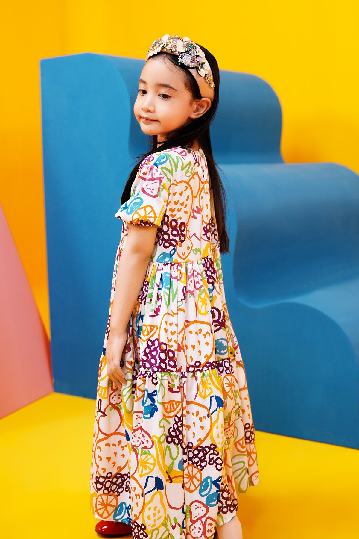 Buy Lubna Kids Cotton Knit Melati Kids Dress Online | ZALORA Malaysia