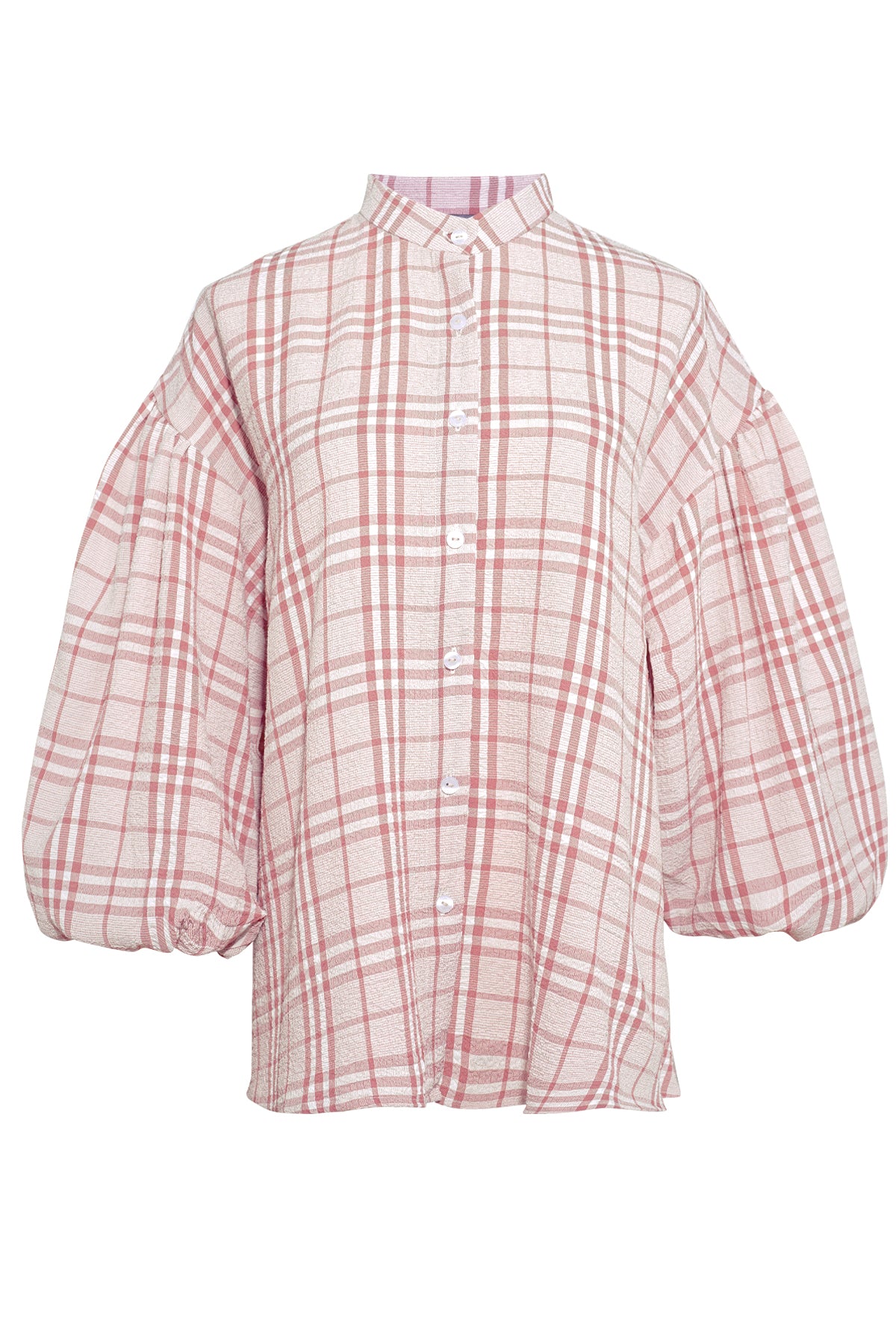 Anara Shirt - Pink – Buttonscarves