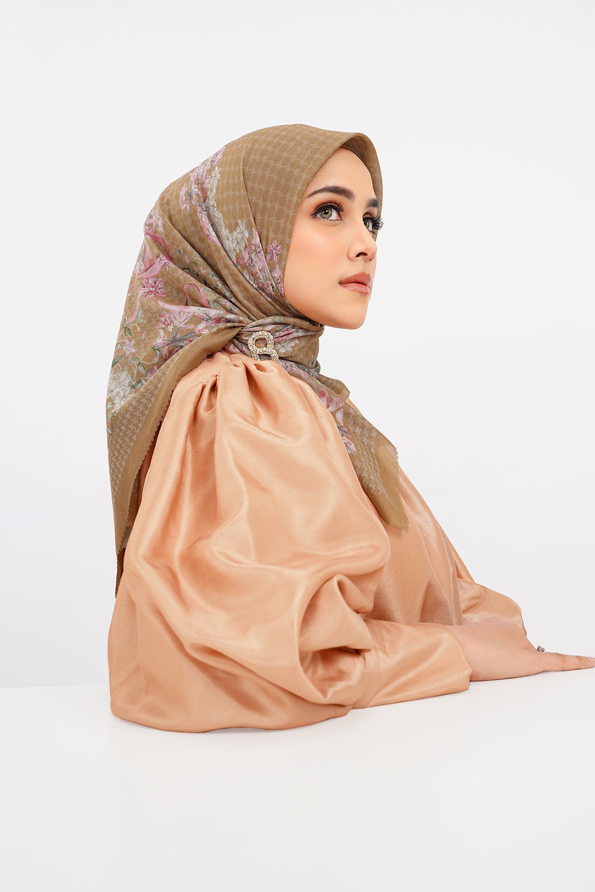 Al Aqsa Voile Square - Cinnamon