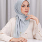 Basic Scarf - Pearl Blue