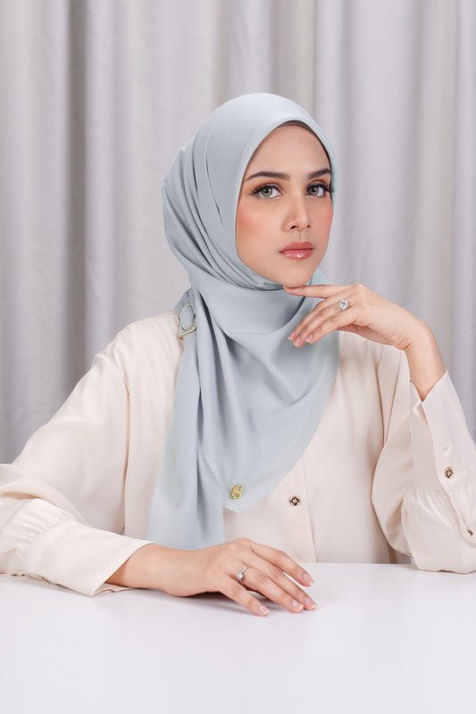 Basic Scarf - Pearl Blue