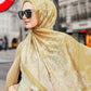 British 2 Satin Shawl - Oxford Street