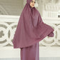 Capsule Prayer Robe - Grape