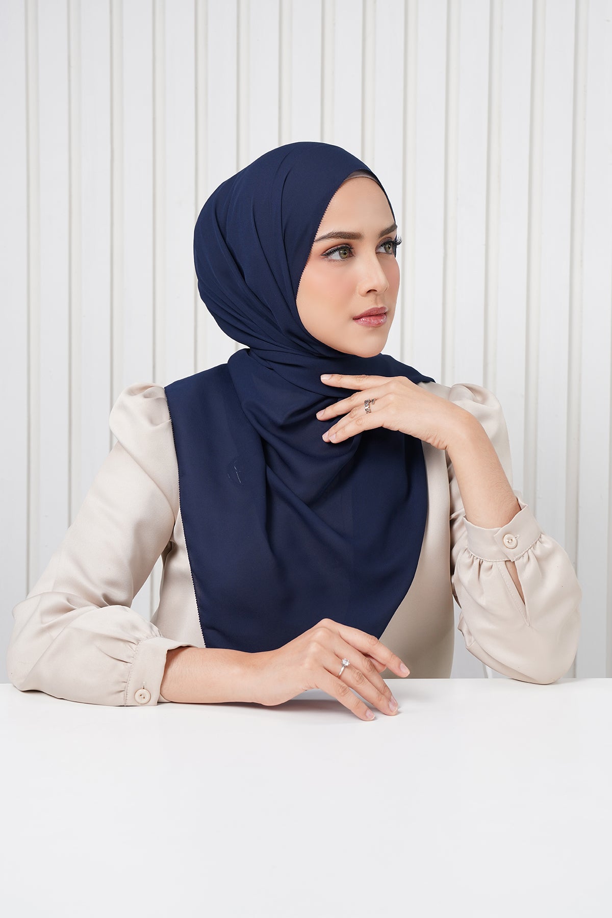 Cassie Shawl - Navy