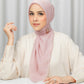 Everyday Scarf - Silver Pink