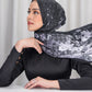 The Parisian 2.0 Satin Shawl - Noire