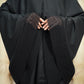 Ultra Fine Lace Prayer Robe - Black