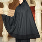 Ultra Fine Lace Prayer Robe - Black