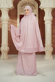 Ultra Fine Lace Prayer Robe - Blush Pink