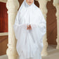 Ultra Fine Lace Prayer Robe - White