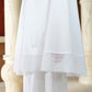 Ultra Fine Lace Prayer Robe - White