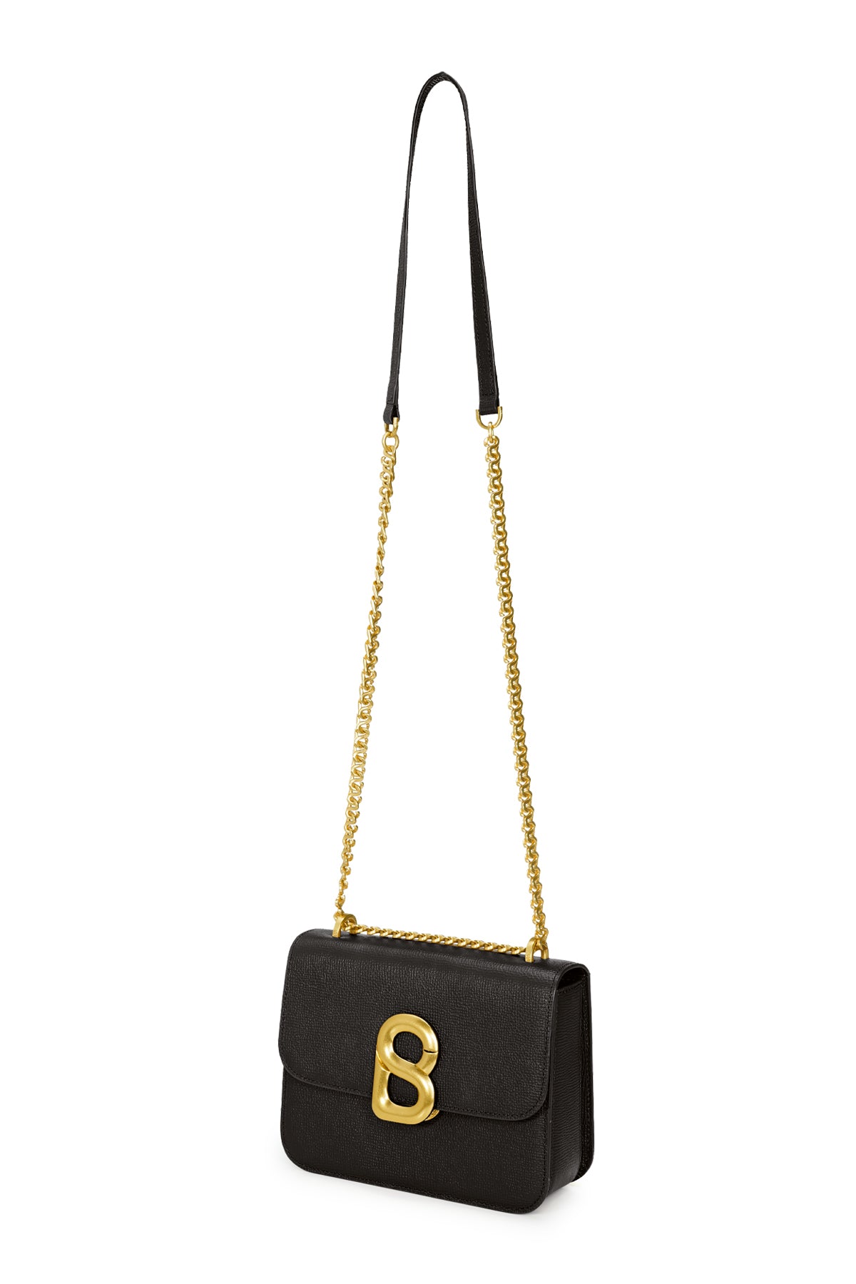 Audrey Chain Leather Bag Small Caviar