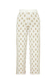 Blair Monogram Pants - White