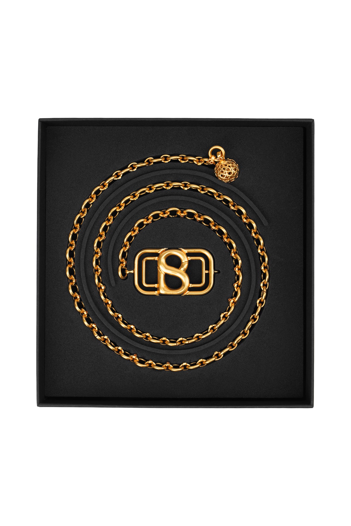 Briana Chain Belt - Gold