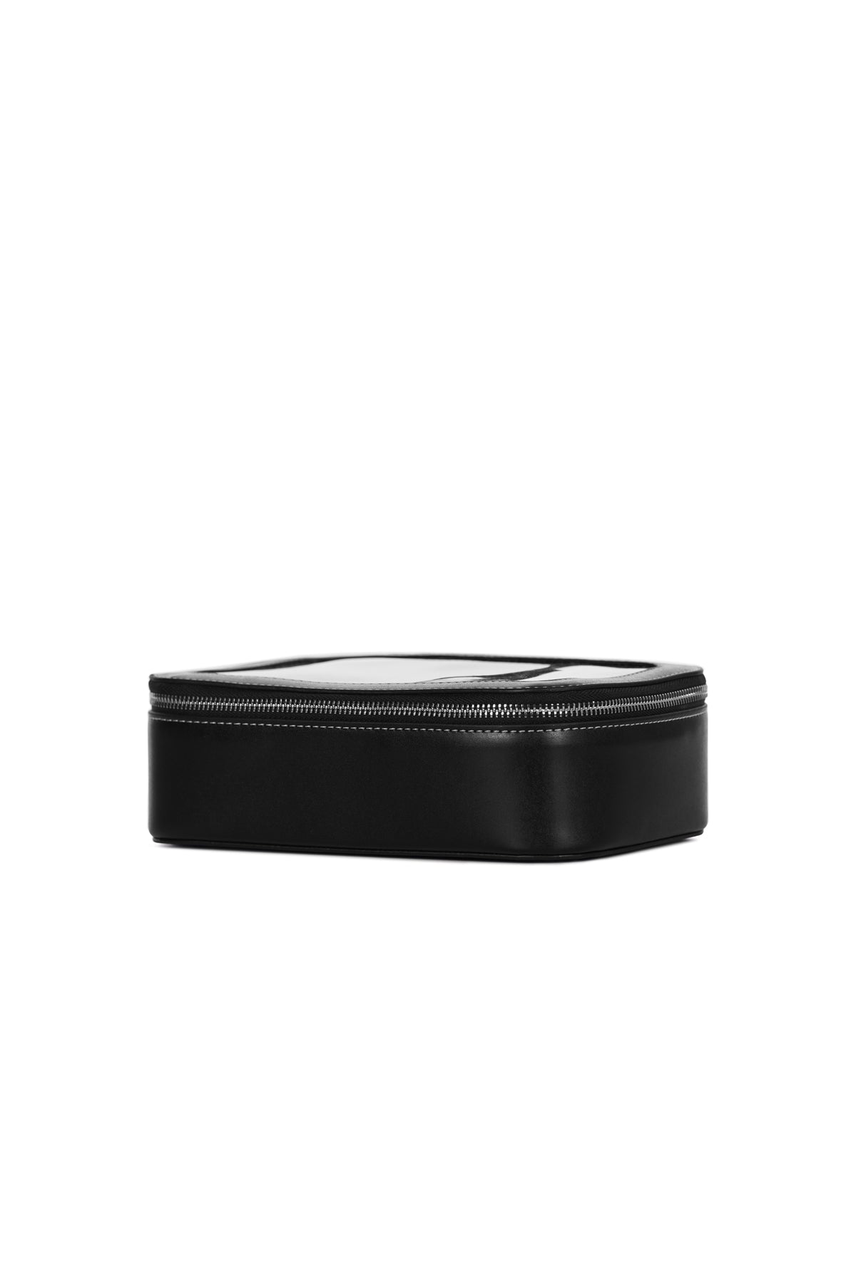 Claire Clear Makeup Pouch - Black