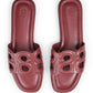 Clea Sandal - Maroon