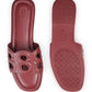 Clea Sandal - Maroon