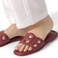 Clea Sandal - Maroon