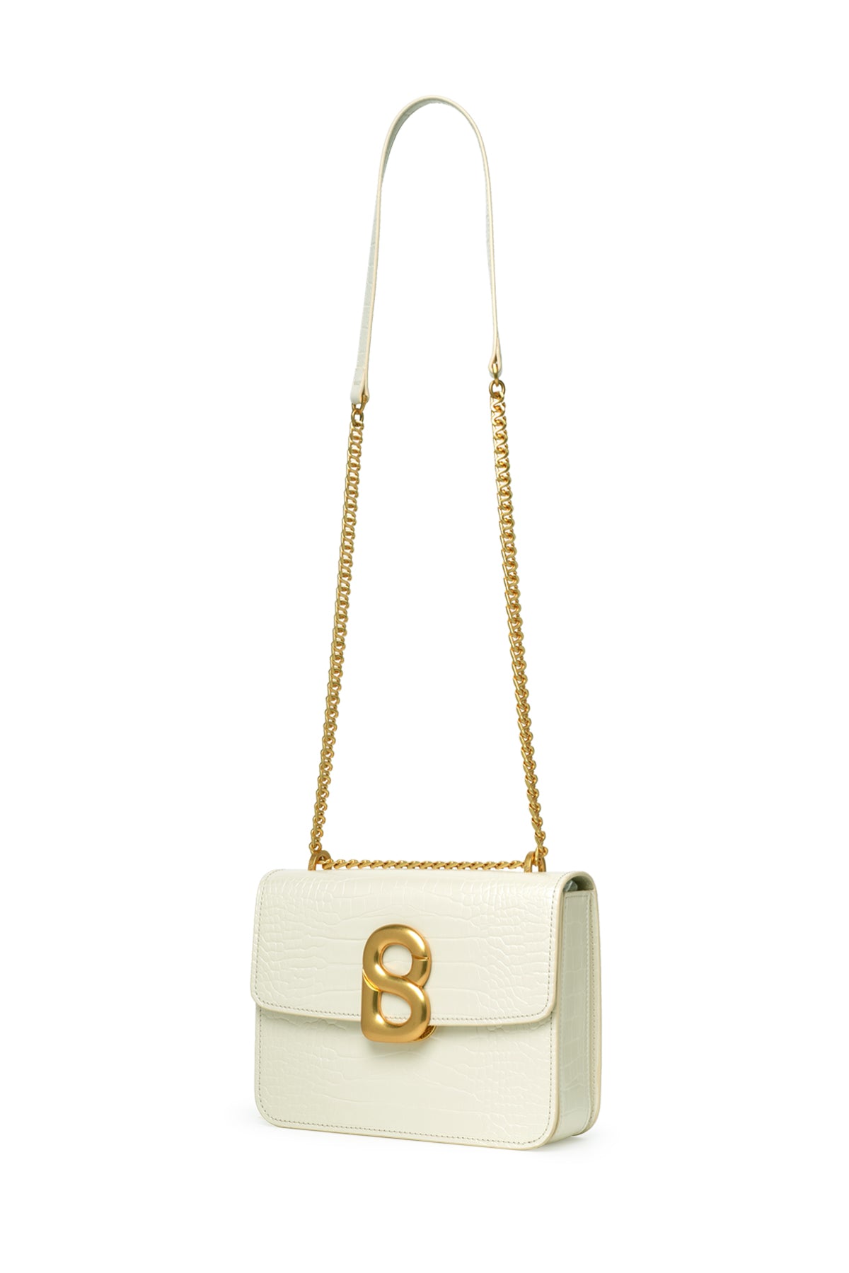 Audrey Chain Bag Small - Creamy