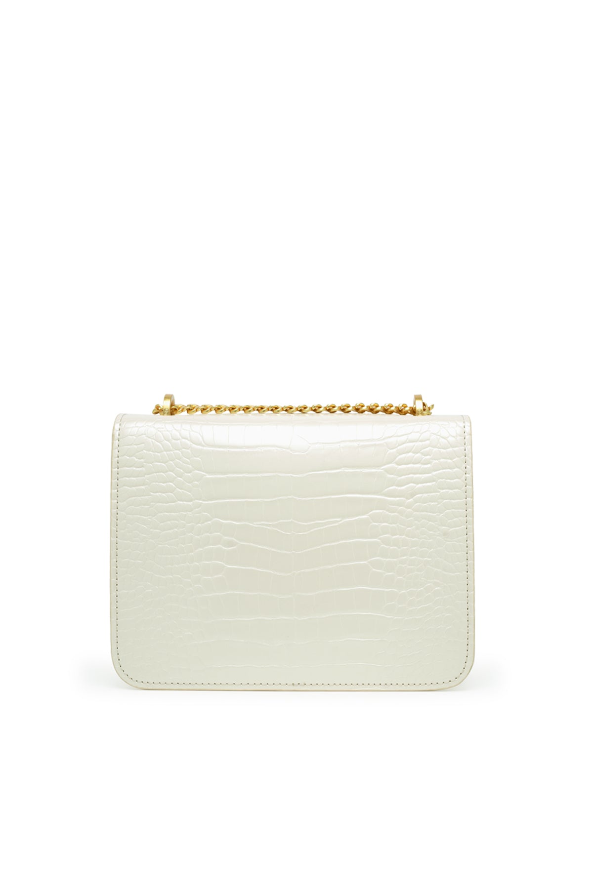 Audrey Chain Bag Small - Creamy