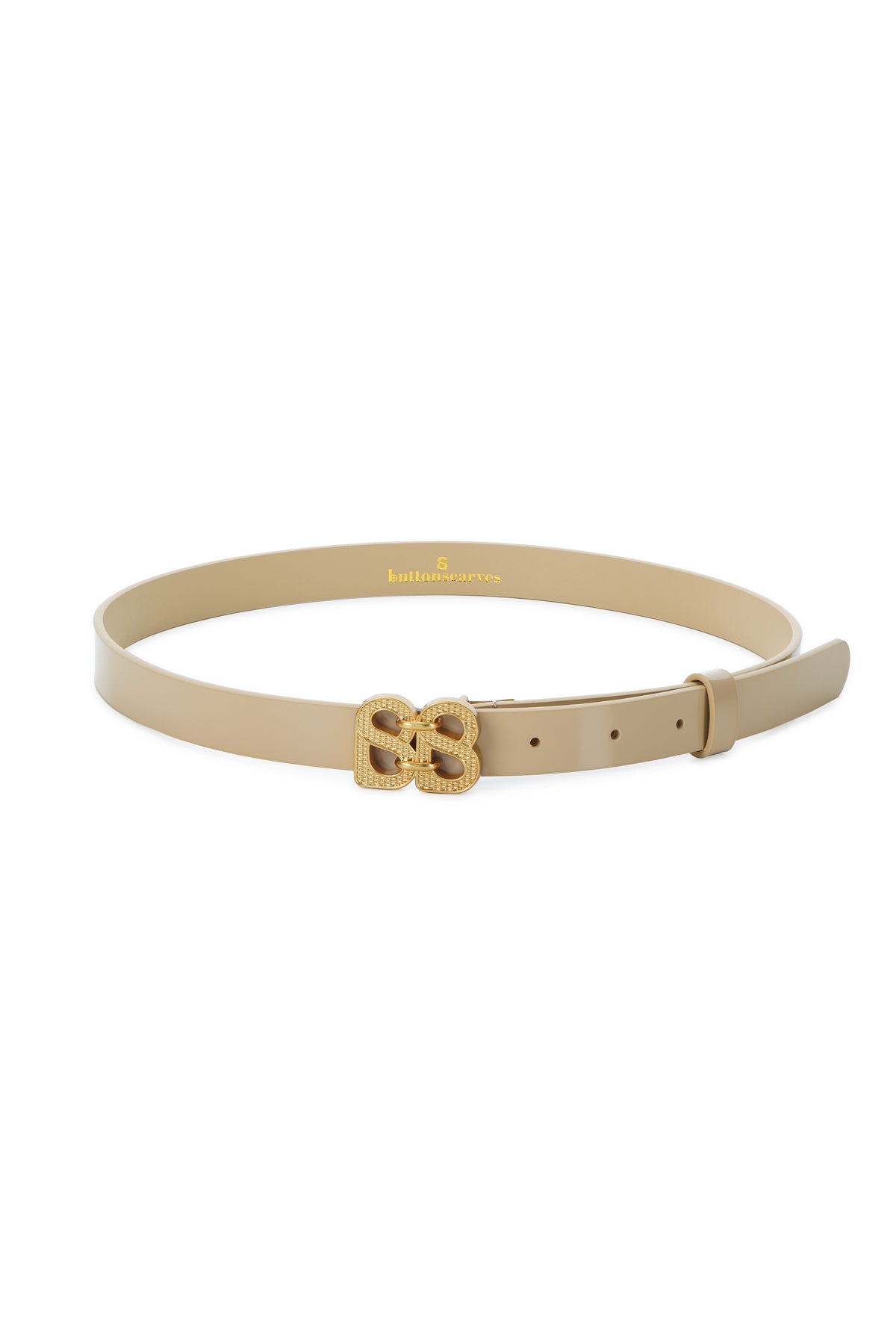 Deux Belt - Small - Beige