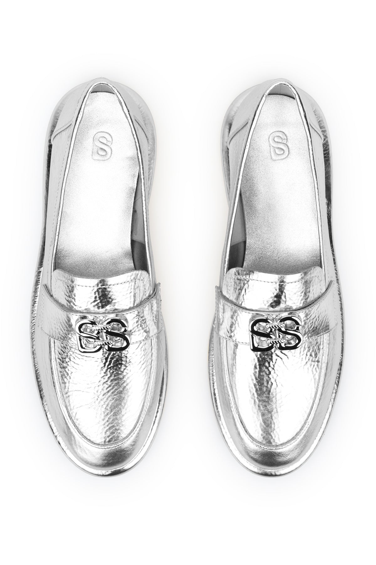 Deux Loafers - Silver