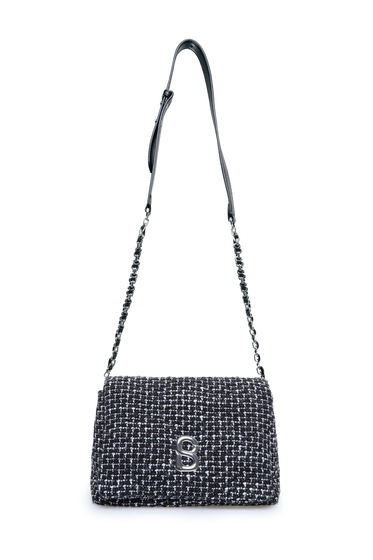 Tweed Zoey Bag - Early Black – Buttonscarves