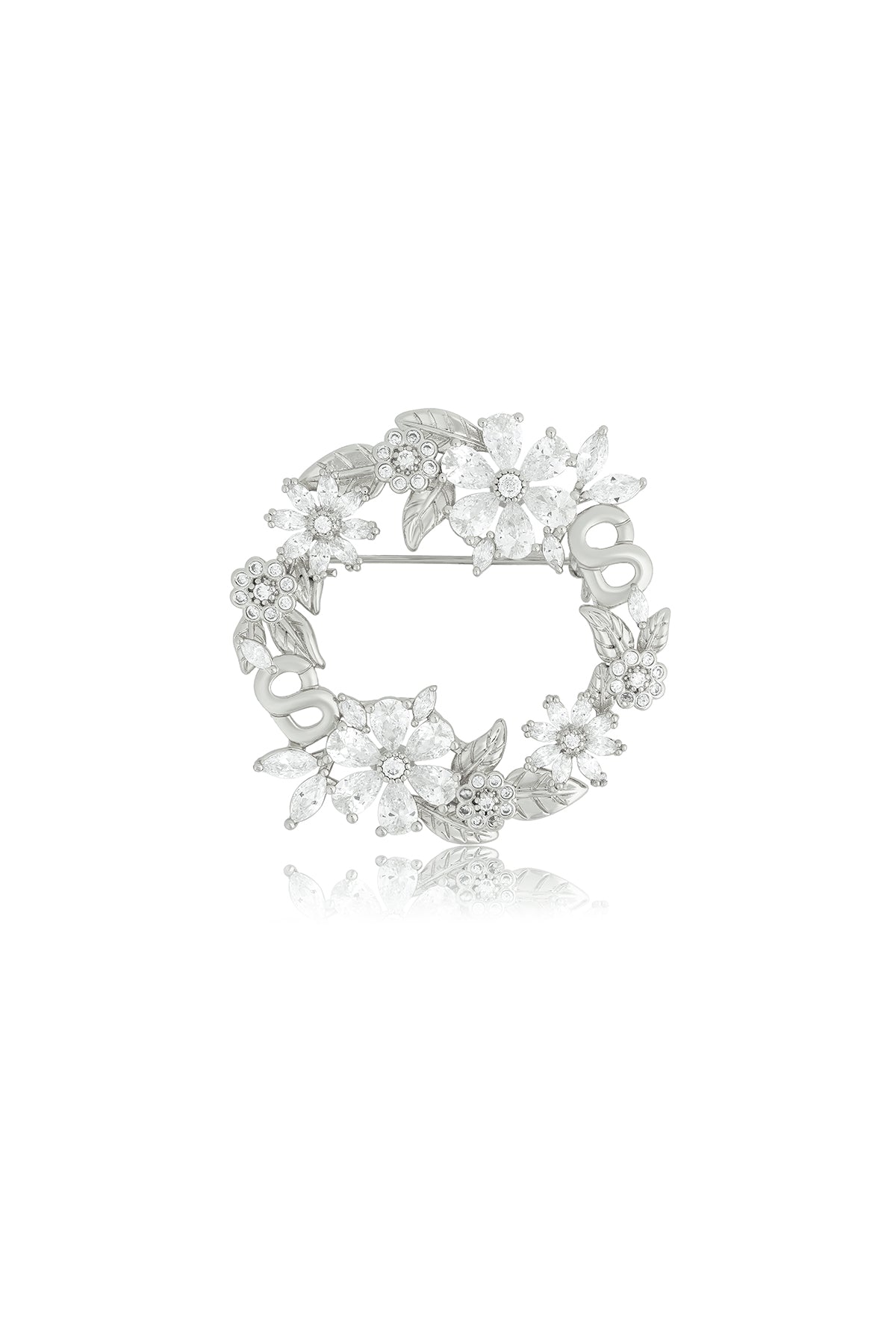 Floryn Brooch - Silver