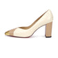 Fioni Heel Pumps - Beige/Off White