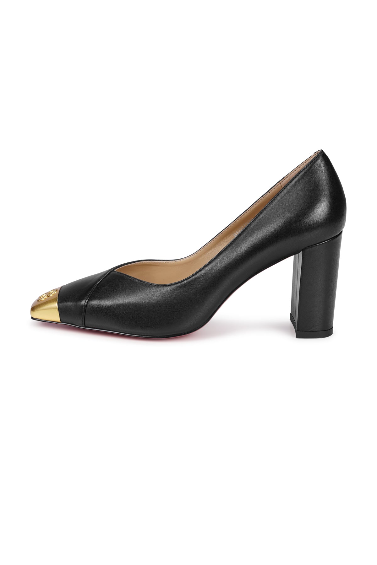 Fioni Heel Pumps Black Buttonscarves