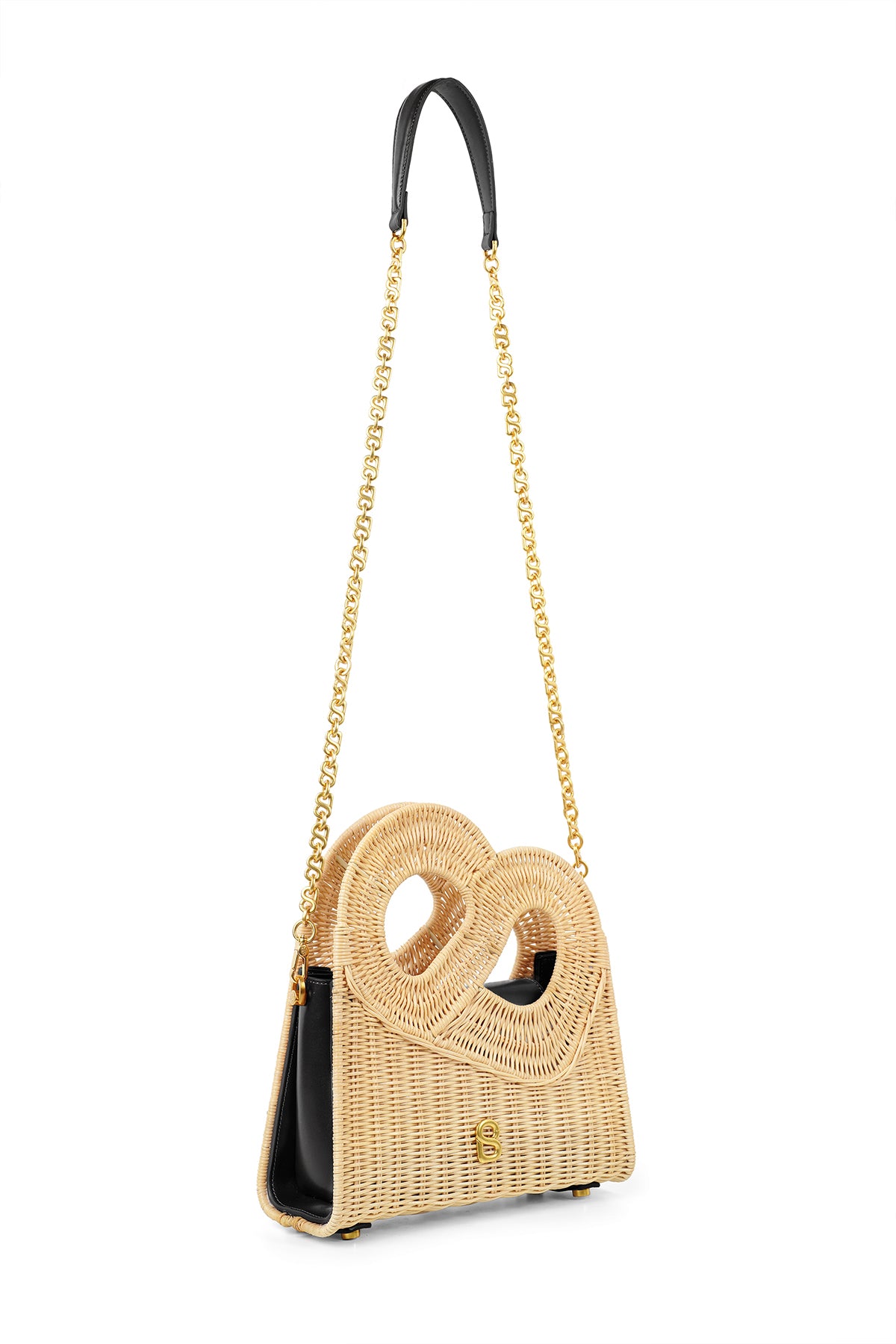 Hold Me Rattan Bag Medium - Black