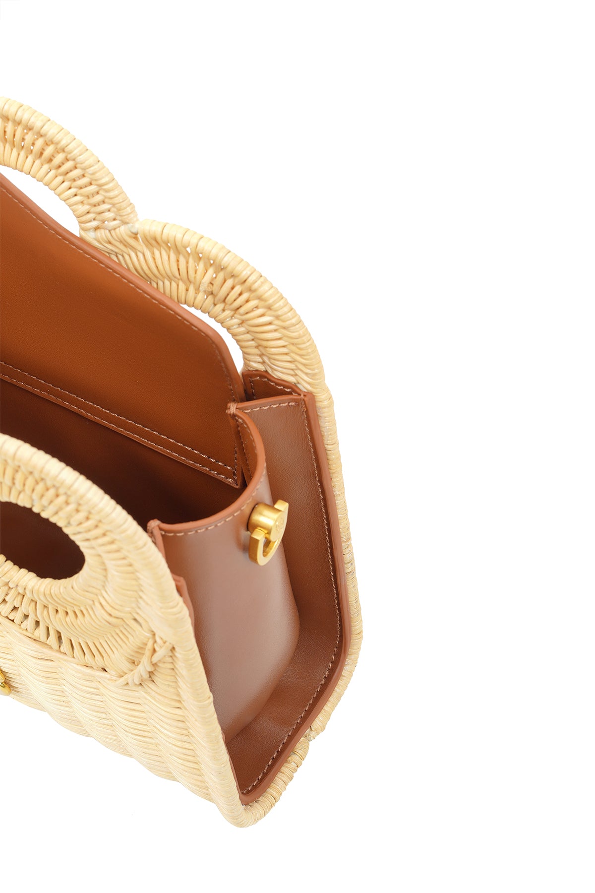 Hold Me Rattan Bag Medium - Caramel