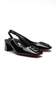 Jane Slingback Pump - Black