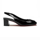 Jane Slingback Pump - Black