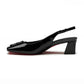 Jane Slingback Pump - Black