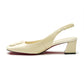 Jane Slingback Pump - Off White