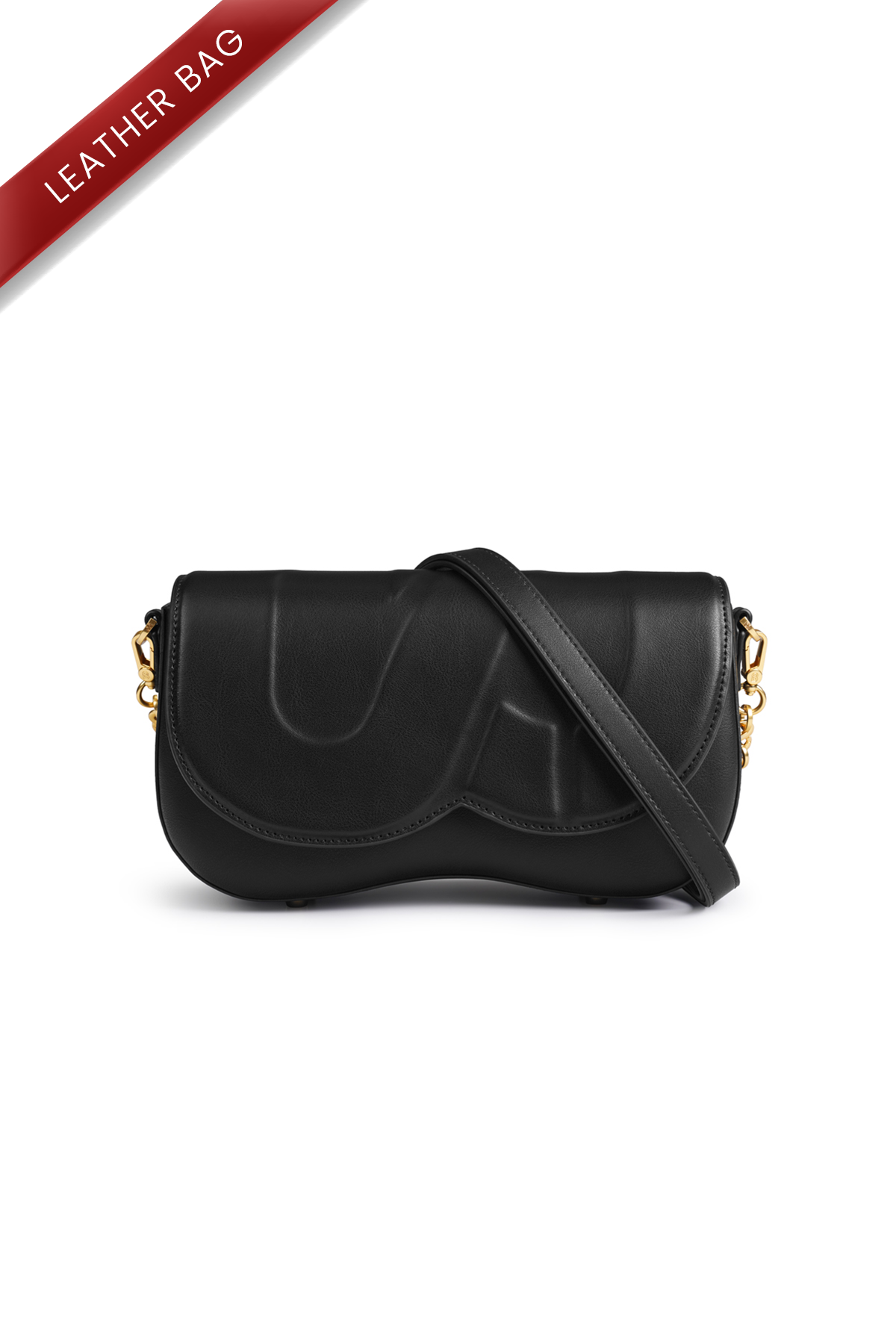 Jenny Leather Bag - Black – Buttonscarves