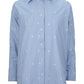 Ligna Boxy Woman Shirt - Blue