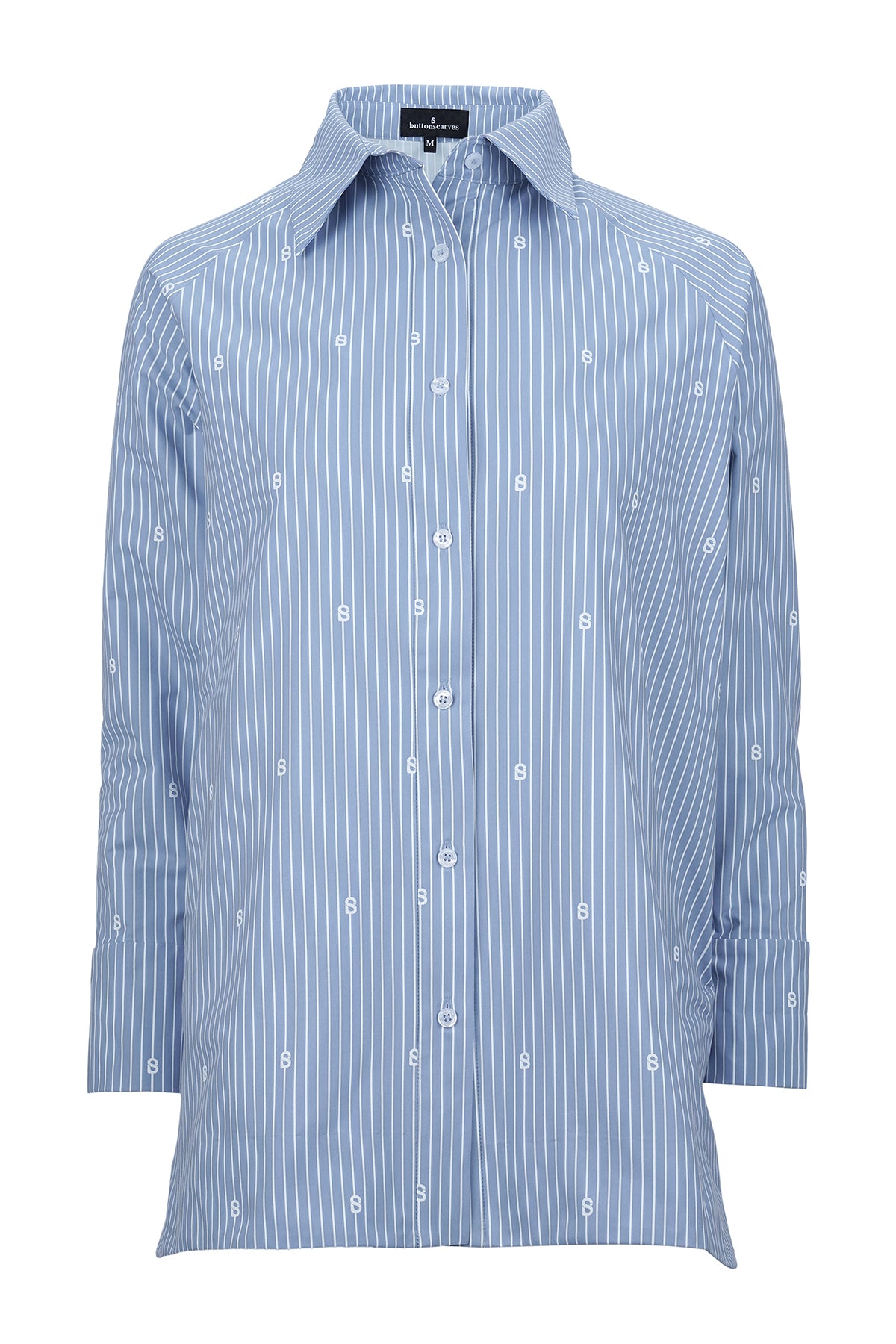 Ligna Boxy Woman Shirt - Blue