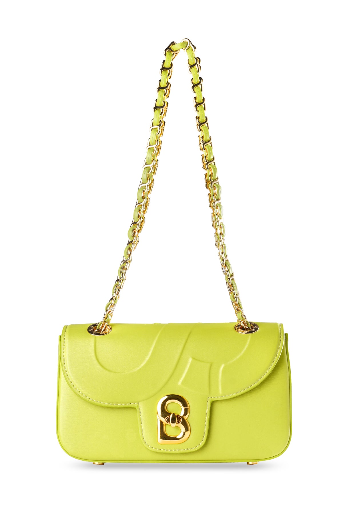 Alma Chain Bag Small - Lime