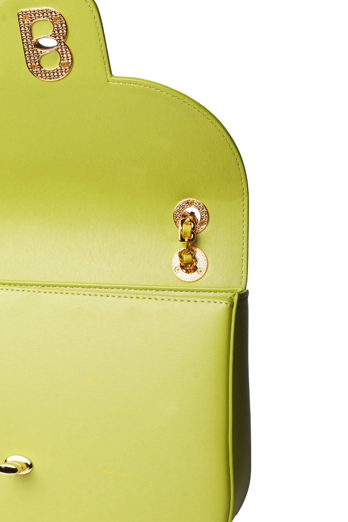 Alma Chain Bag Medium - Lime