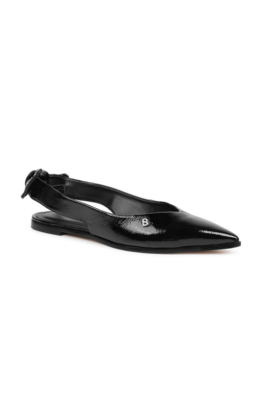 Lola Slingback Shoes - Black