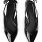 Lola Slingback Shoes - Black