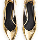 Lola Slingback Shoes - Gold