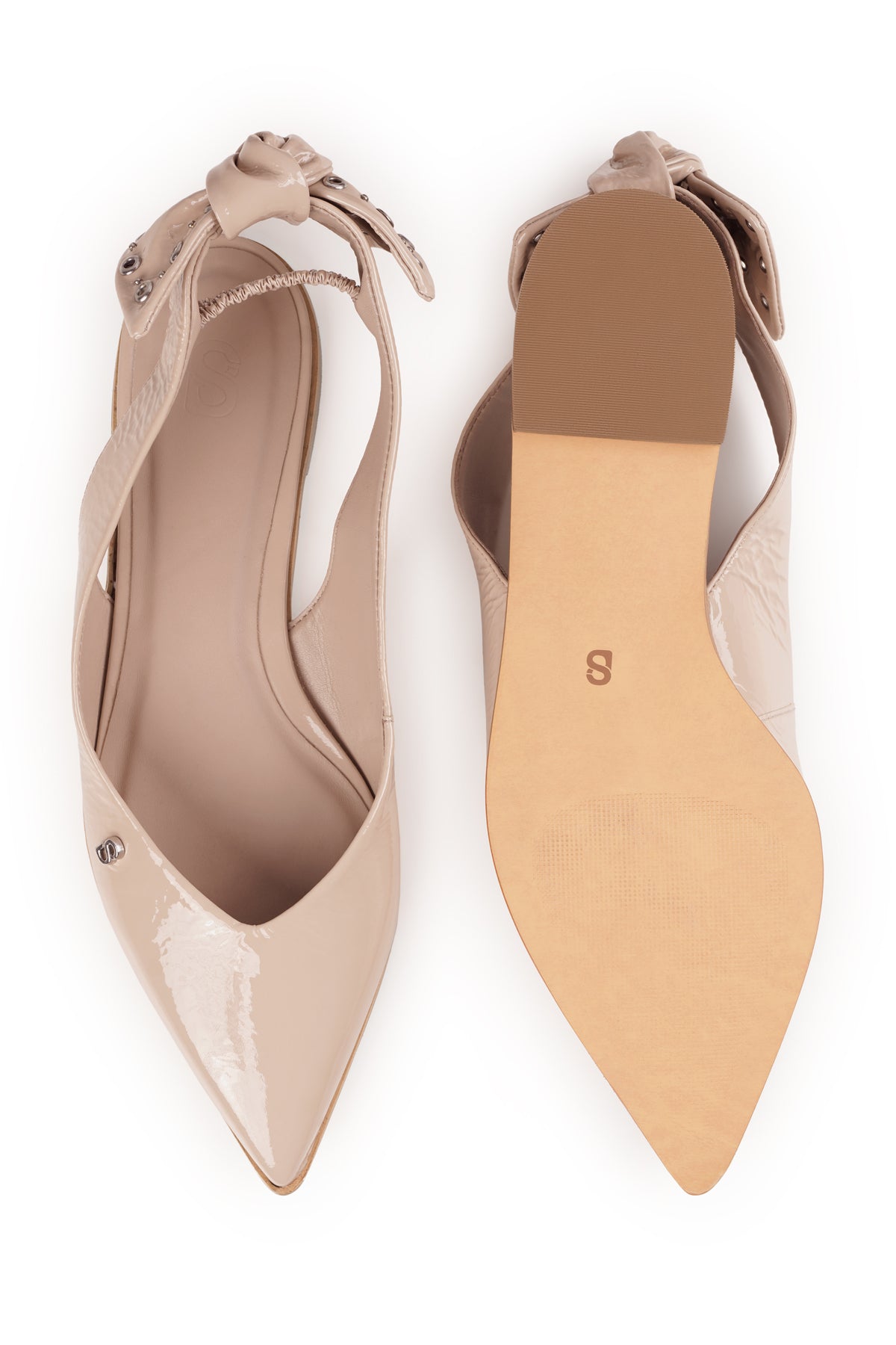 Lola Slingback Shoes - Porcini