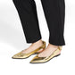 Lola Slingback Shoes - Gold